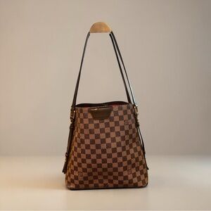 Louis Vuitton Cabas Rivington Damier Ebene | Authenticated